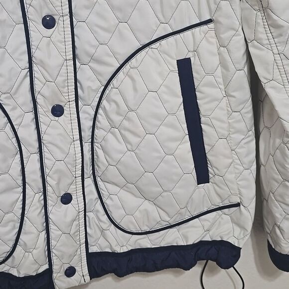 Landi Fancy Reversible Trapuntino Quilted Jacket Italy 40 - Picture 6 of 13
